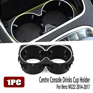 車内センターコンソールドリンクホルダー メルセデスベンツ Sクラス W222 2014-17用- Car Interior Center Console Beverage Holder for Mercedes Benz S-Class W222 2014-17- 【並行輸入品】