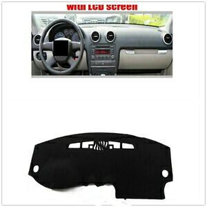ダッシュボードカバーマット日焼け防止アウディ A3 2008-2013 ブラック- Dashboard cover mat sun protection for Audi A3 2008-2013 black- 【並行輸入品】