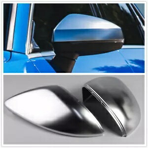 アウディ A3 2013 + 8V 用シルバー車サイドバックミラーキャップカバー- Silver car side rearview mirror cap cover for Audi A3 2013 + 8V- 【並行輸入品】