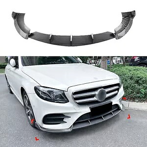 ベンツ E クラス W213 E260 E300 E43 AMG 2017-2019 フロントバンパースプリッター新- For Benz E-Class W213 E260 E300 E43 AMG 2017-2019 Front Bumper Splitter New- 【並行輸入品】