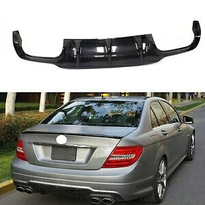 メルセデスベンツ W204 C63 AMG セダン 2012-2014 リアバンパーディフューザーリップ- For Mercedes Benz W204 C63 AMG sedan 2012-2014 rear bumper diffuser lip- 【並行輸入品】