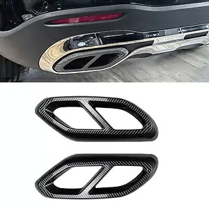 ベンツ GLC X254 2023 + GLC260 GLC300 AMG リアバンパー排気管装飾- For Benz GLC X254 2023 + GLC260 GLC300 AMG rear bumper exhaust pipe decor- 【並行輸入品】