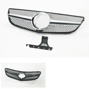 ベンツ E クーペ C207 A207 W207 2014-17 2015 フロントバンパーグリル- For Benz E Coup? C207 A207 W207 2014-17 2015 front bumper grille- 【並行輸入品】