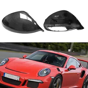 リアミラーカバーミラーキャップ装飾ポルシェ 991 スポーツ 991.2 GT2 GT3 新しい- Rear mirror cover mirror cap decor for Porsche 991 Sport 991.2 GT2 GT3 new- 【並行輸入品】