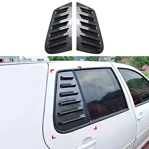 フォルクスワーゲンゴルフ 4 MK4 IV 1997-06 1998 GRP リアサイドウィンドウ大音量装飾- For Volkswagen Golf 4 MK4 IV 1997-06 1998 GRP rear side window loud decor- 【並行輸入品】