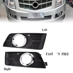 キャデラック SRX 2010-2016 2011 2012 車のフロントフォグランプカバー新- For Cadillac SRX 2010-2016 2011 2012 Car Front Fog Lights Cover New- 【並行輸入品】