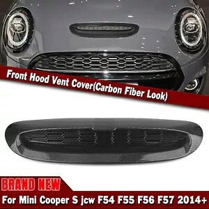 ミニクーパー S JCW F54 F55 F56 F57 14-24 CB ルックボンネットベント用- For Mini Cooper S JCW F54 F55 F56 F57 14-24 CB Look Bonnet Vent- 【並行輸入品】