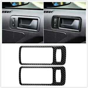 車のドアハンドルパネルカバー注文フォードマスタング 2009-2014 2011 2012 新しい- Car Door Handle Panel Cover Order for Ford Mustang 2009-2014 2011 2012 New- 【並行輸入品】