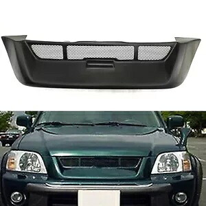ホンダ CR-V 06.1997-2001 1998 車のフロントバンパーグリルラジエーターグリル黒- For Honda CR-V 06.1997-2001 1998 Car Front Bumper Grille Radiator Grille Black- 【並行輸入品】