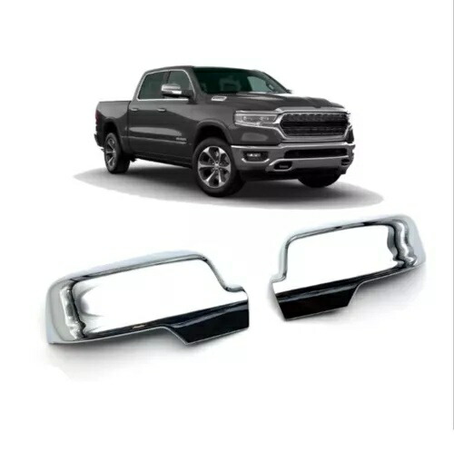 ダッジラム 1500 2019 2020 サイドリアミラーカバーミラーキャップ新- For Dodge Ram 1500 2019 2020 Side Rear Mirror Cover Mirror Cap New- 【並行輸入品】