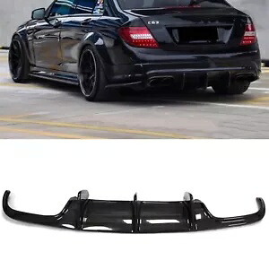 メルセデスベンツ W204 C63 AMG 2008-2011 リアバンパーリアスポイラーディフ??ューザー 1X- For Mercedes Benz W204 C63 AMG 2008-2011 rear bumper rear spoiler diffuser 1X- 【並行輸入品】