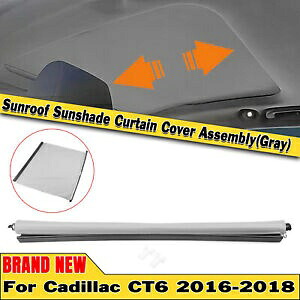 グレーサンルーフカーテンカバー日焼け止めローラーブラインドキャデラック CT6 2016-2018- Grey sunroof curtain cover sunscreen roller blind for Cadillac CT6 2016-2018- 【並行輸入品】