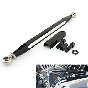 オートバイシフトリンケージシフトレバーハーレーファットボーイソフテイルブレイクアウトブラック- Motorcycle shift linkages shift lever for Harley fatboy softail breakout black- 【並行輸入品】