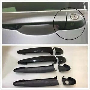 BMW E87用ドアハンドルカバートリム、インテリジェントキーホールなし- Door handle cover trim for BMW E87 without intelligent keyhole- 【並行輸入品】