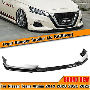 日産ティアナ アルティマ 2019-2022 フロントエプロンバンパースポイラーリップシルバー- For Nissan Teana Altima 2019-2022 front apron bumper spoiler lip silver- 【並行輸入品】 54,780円