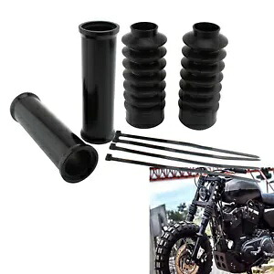 前輪フォークショックアブソーバー防塵パイプハーレースポーツスター XL883 XL1200 IU- Front wheel fork shock absorber dust protection pipe for Harley Sportster XL883 XL1200 IU- 【並行輸入品】