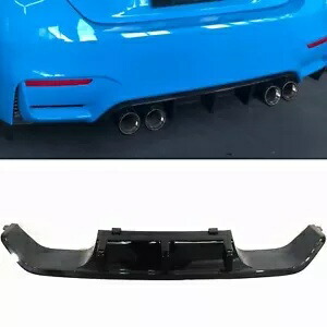 2015 2016-2020 2017 BMW F80 M3 リアエプロンディフューザー光沢のある黒- For 2015 2016-2020 2017 BMW F80 M3 rear apron diffuser shiny black- 【並行輸入品】