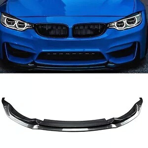 BMW M3 F80 M4 F82 F83 2015-2020 2016 フロントバンパースポイラースプリッターリップ- For BMW M3 F80 M4 F82 F83 2015-2020 2016 front bumper spoiler splitter lip- 【並行輸入品】