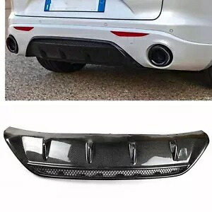アルファロメオ Stelvio 2017-2021 2018 リアバンパーリアリップディフューザーリップ 1x- For Alfa Romeo Stelvio 2017-2021 2018 rear bumper rear lip diffuser lip 1x- 【並行輸入品】