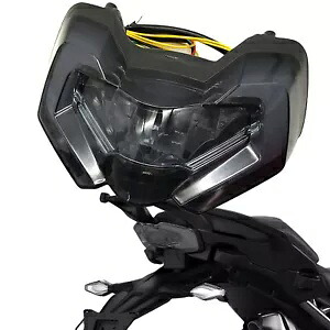 ブラックオートバイテールライトインジケータランプドゥカティムルティストラーダ V4 V4S 2021-2023- Black motorcycle taillight indicator lamp for DUCATI Multistrada V4 V4S 2021-2023- 【並行輸入品】