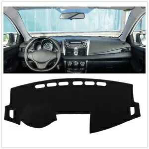 車のダッシュボードカバーマット日焼け防止トヨタ Vios 2014 LHD- Car Dashboard Cover Mat Sun Protection For Toyota Vios 2014 LHD- 【並行輸入品】