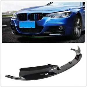 BMW F30 3 シリーズ M スポーツ 2012-2018 ABS フロントエプロンスポイラーディバイダーリップ 1PC- For BMW F30 3 Series M Sport 2012-2018 ABS front apron spoiler divider lip 1PC- 【並行輸入品】 41,470円