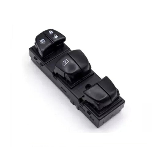 ブラック パワーマスターウィンドウスイッチ 日産ローグ 2014-2017 2016 25401-4BA5A用- Black Power Master Window Switch for Nissan Rogue 2014-2017 2016 25401-4BA5A- 【並行輸入品】