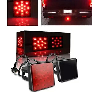 車のトレーラーフックトラクションバヨネットブレーキ警告灯ピックアップトラック用キャップレッド- Car Trailer Hook Traction Bayonet Brake Warning Light for Pickup Trucks Cap Red- 【並行輸入品】