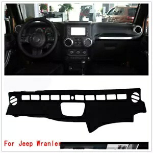 ダッシュボードカバーマット日焼け防止ジープラングラー 2011-2015 1x- Dashboard Cover Mat Sun Protection For Jeep Wrangler 2011-2015 1x- 【並行輸入品】