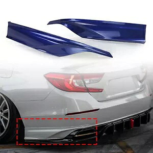 2018-2022 ホンダ アコード YOFER リアディフューザー サイドトリム ABS ブルー- For 2018-2022 Honda Accord YOFER Rear Diffuser Side Trim ABS Blue- 【並行輸入品】