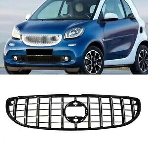 メルセデスベンツフォーツー W453 2 ドア 2015-2019 フロントグリッドラジエーターグリルシルバー 1x- For Mercedes Benz Fortwo W453 2 door 2015-2019 front grid radiator grille silver 1x- 【並行輸入品】