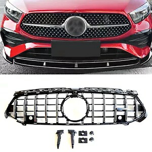 フロントバンパーグリル ベンツ A クラス W177 A180 A200 A35 AMG 2023-2024 シルバー- Front bumper grille for Benz A-Class W177 A180 A200 A35 AMG 2023-2024 silver- 【並行輸入品】