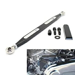 ダブルホールシフトリンケージシフトレバーハーレーファットボーイソフテイルブレイクアウトブラック- Double hole shift linkage shift lever for Harley fatboy softail breakout black- 【並行輸入品】