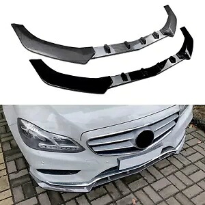 メルセデスベンツ E クラス W212 スポーツ 2013-2015 フロントバンパースポイラーリップ- For Mercedes Benz E-Class W212 Sport 2013-2015 front bumper spoiler lip- 【並行輸入品】