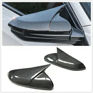 2016 2017-2020 ホンダ シビック 10 用カーボンファイバーミラーケースカバー。- Carbon Fiber Mirror Case Cover For 2016 2017-2020 Honda Civic 10.- 【並行輸入品】