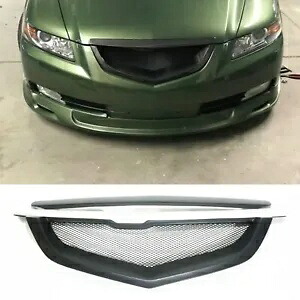 アキュラ TL 2004-2006 2005 車のフロントバンパーグリルラジエーターグリル黒新- For Acura TL 2004-2006 2005 Car Front Bumper Grille Radiator Grill Black New- 【並行輸入品】 43,560円