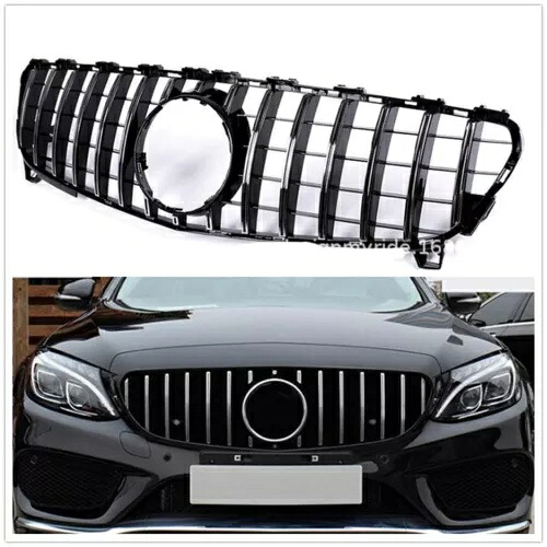 メルセデスベンツ ONE クラス W176 2016-2018 フロントバンパーグリル用- For Mercedes Benz ONE class W176 2016-2018 front bumper grille- 【並行輸入品】