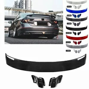 ホンダ アコード 2018-2022 ブラック YOFER テールバー リアウイング フラップ- For Honda Accord 2018-2022 black YOFER tailbar rear wing flap- 【並行輸入品】 44,220円