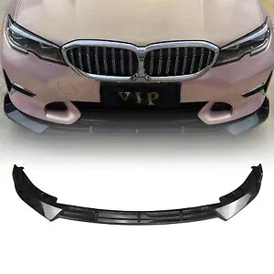 車のフロントバンパースポイラーリップ 2019-2022 BMW 3 シリーズ G20/G21 ブラック CB ルック- Car front bumper spoiler lip for 2019-2022 BMW 3 Series G20/G21 black CB look- 【並行輸入品】