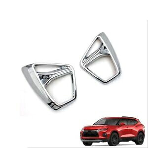 クロームフォグランプランプカバーフレームシボレーブレイザー 2019-2020- Chrome Fog Lights Lamp Cover Frame For Chevrolet Blazer 2019-2020- 【並行輸入品】