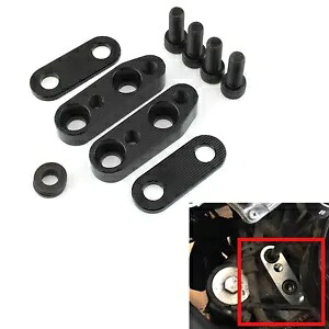 オートバイハンドルバークランプライザーキットホンダゴールドウィング GL1800 2001-17 2002 黒- Motorcycle handlebar clamps risers kit for Honda Goldwing GL1800 2001-17 2002 black- 【並行輸入品】