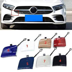 19-20 ベン??ツ A180 AMG フロントバンパー牽引アイキャップカバーディープブルー- For 19-20 Benz A180 AMG Front Bumper Towing Eye Cap Cover Deep Blue- 【並行輸入品】