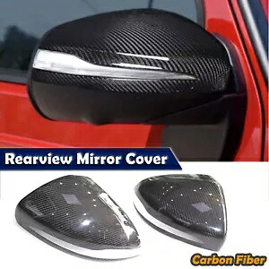 ベンツ W464 W463A G クラスワゴン G63 カーボンファイバーミラーカバーハウジング 19-24- For Benz W464 W463A G-Class Wagon G63 Carbon Fiber Mirror Cover Housing 19-24- 【並行輸入品】