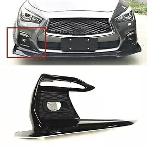 インフィニティ Q50 2018-2022 2019 スポーツフォグランプランプカバー Recths- For Infiniti Q50 2018-2022 2019 Sport Fog Lights Lamp Cover Recths- 【並行輸入品】