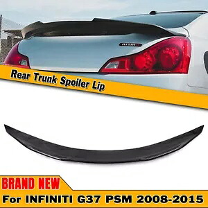 2008-2015 インフィニティ G37 G25 G35 Q40 Q60 2 ドアクーペリアスポイラーリアウイング 1X- For 2008-2015 Infiniti G37 G25 G35 Q40 Q60 2 DOOR COUPE rear spoiler rear wing 1X- 【並行輸入品】
