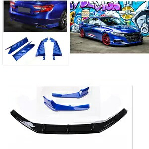 ホンダアコード 2018-2020 2019 フロント + リアバンパースポイラーボディキット装飾- For Honda Accord 2018-2020 2019 front + rear bumper spoiler bodykit decor- 【並行輸入品】