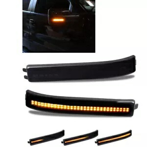 フォード F-150 2009-2014 2013 2012 サイドリアミラー信号光ランプ 2x- For Ford F-150 2009-2014 2013 2012 Side Rear Mirror Signal Light Lamp 2x- 【並行輸入品】