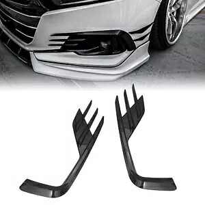フォグライトランプカバートリム 2022 ホンダアコード YOFER ブラック 2 個- Fog Light Lamp Cover Trim for 2022 Honda Accord YOFER Black 2PCS- 【並行輸入品】