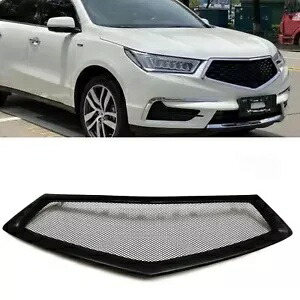 アキュラ MDX 4DR 5DR 2017-2020 フロントバンパーグリルラジエーターグリルマットブラック- For Acura MDX 4DR 5DR 2017-2020 Front Bumper Grille Radiator Grill Mat Black- 【並行輸入品】