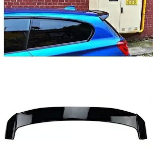 BMW 1 シリーズ F20 ハッチバック 11-20 用高光沢ブラック ルーフ リア スポイラー ウィング- High gloss black roof rear spoiler wing for BMW 1 Series F20 hatchback 11-20- 【並行輸入品】